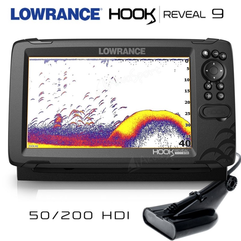 Sonar Lowrance Hook Reveal 9 50/200 HDI CHIRP